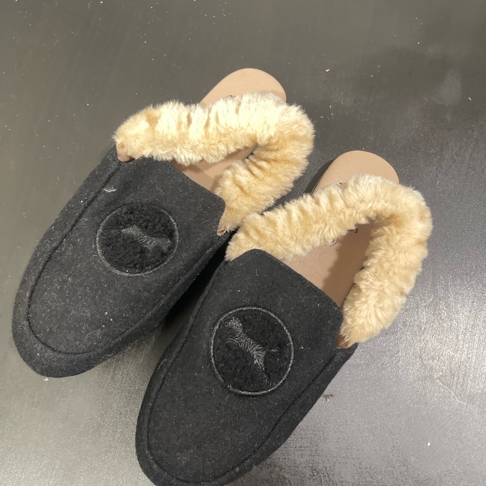 Zeebrakids Wool Slingback Slippers Unworn